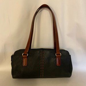 Fossil Handbag Black Leather Shoulder Bag
